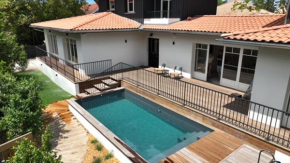 Chaleureuse villa avec 5 chambres & piscine